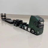 Miniatura Volvo FH com Carreta Prancha 7 Eixos (Escala 1/24)(Controle Remoto)