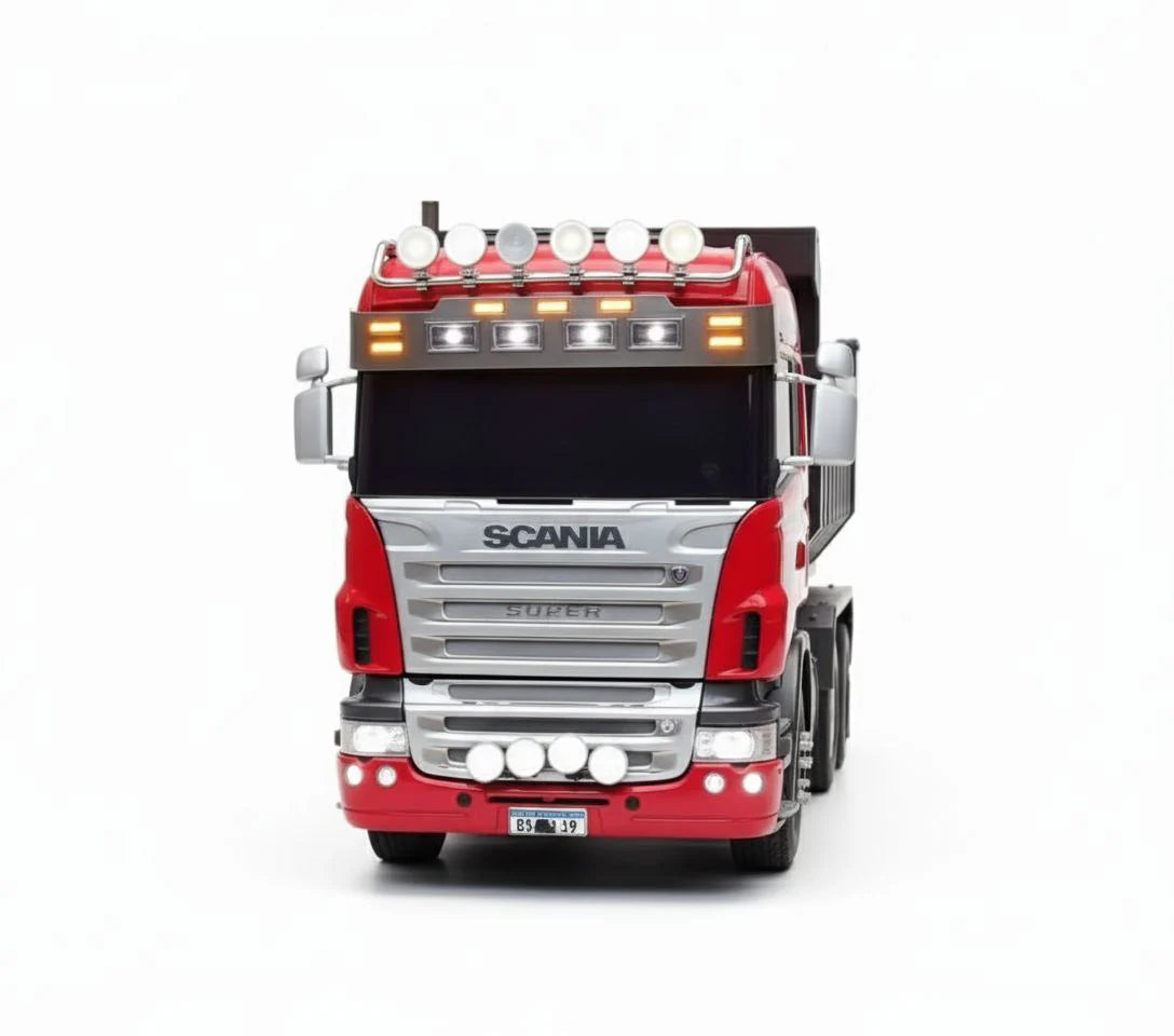 Caminhão Basculante Scania P450 XT 8x4 Euro 6 (Controle Remoto) - Escala 1/14