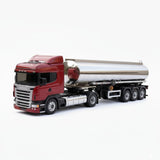 Scania R580 Highline Carreta Tanque Inox – Miniatura RC Escala 1/24 (Controle Remoto)
